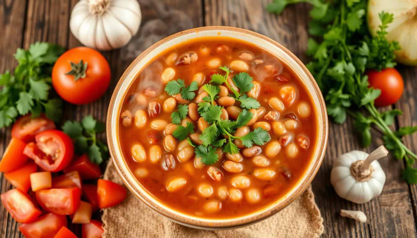 View of Pinto Bean Soup Recipe
