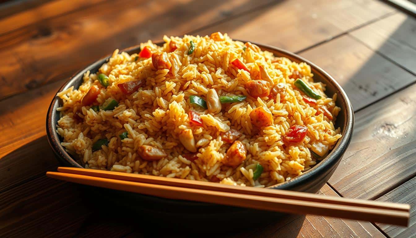 Fried Chicken Rizz Chicken Fried Rice