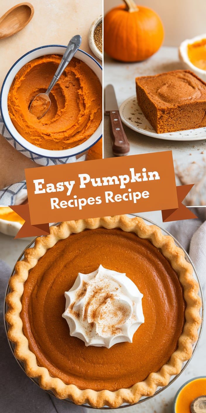 Easy Pumpkin Recipes Recipe