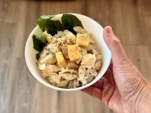 One-Pot Chicken Caesar Pasta
