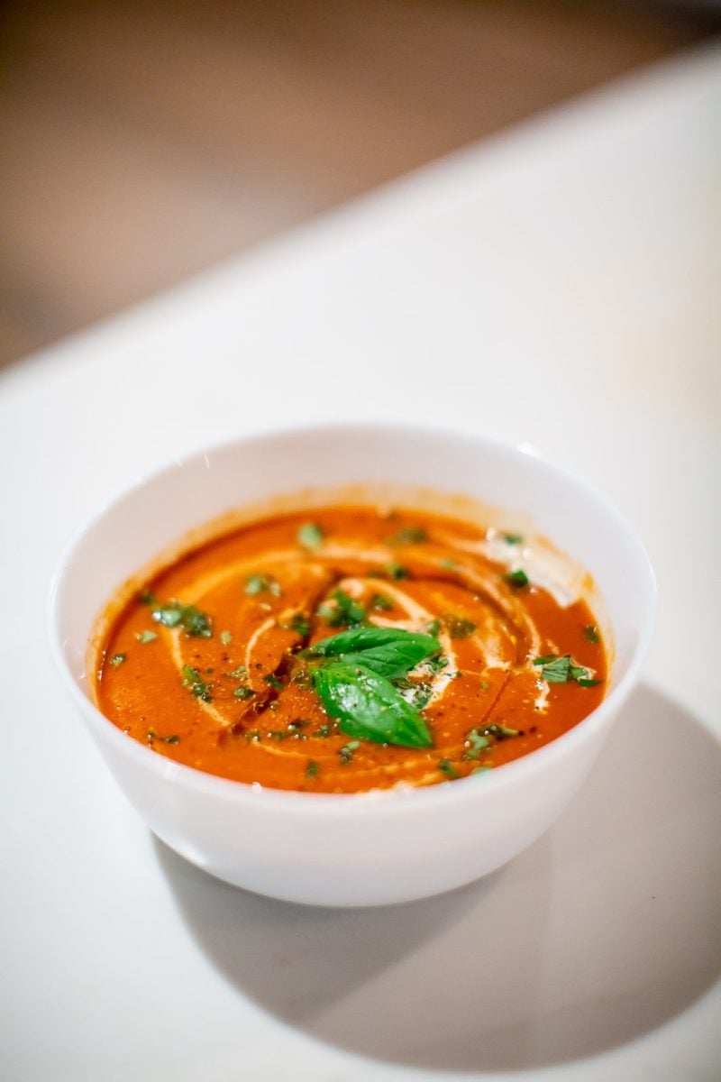Grilled Cheese & Tomato Soup — homemade tomato soup recipe