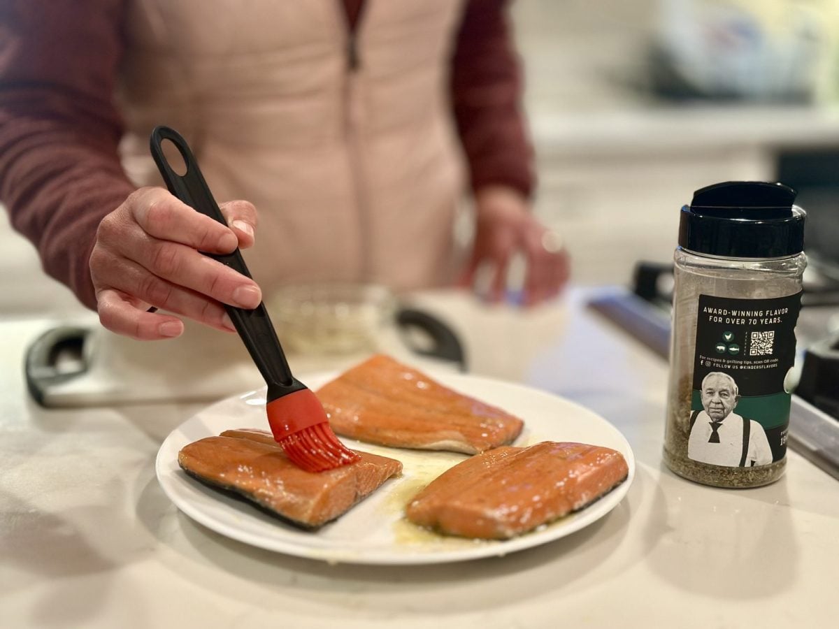 Lemon Butter Garlic Salmon Fillets Recipe