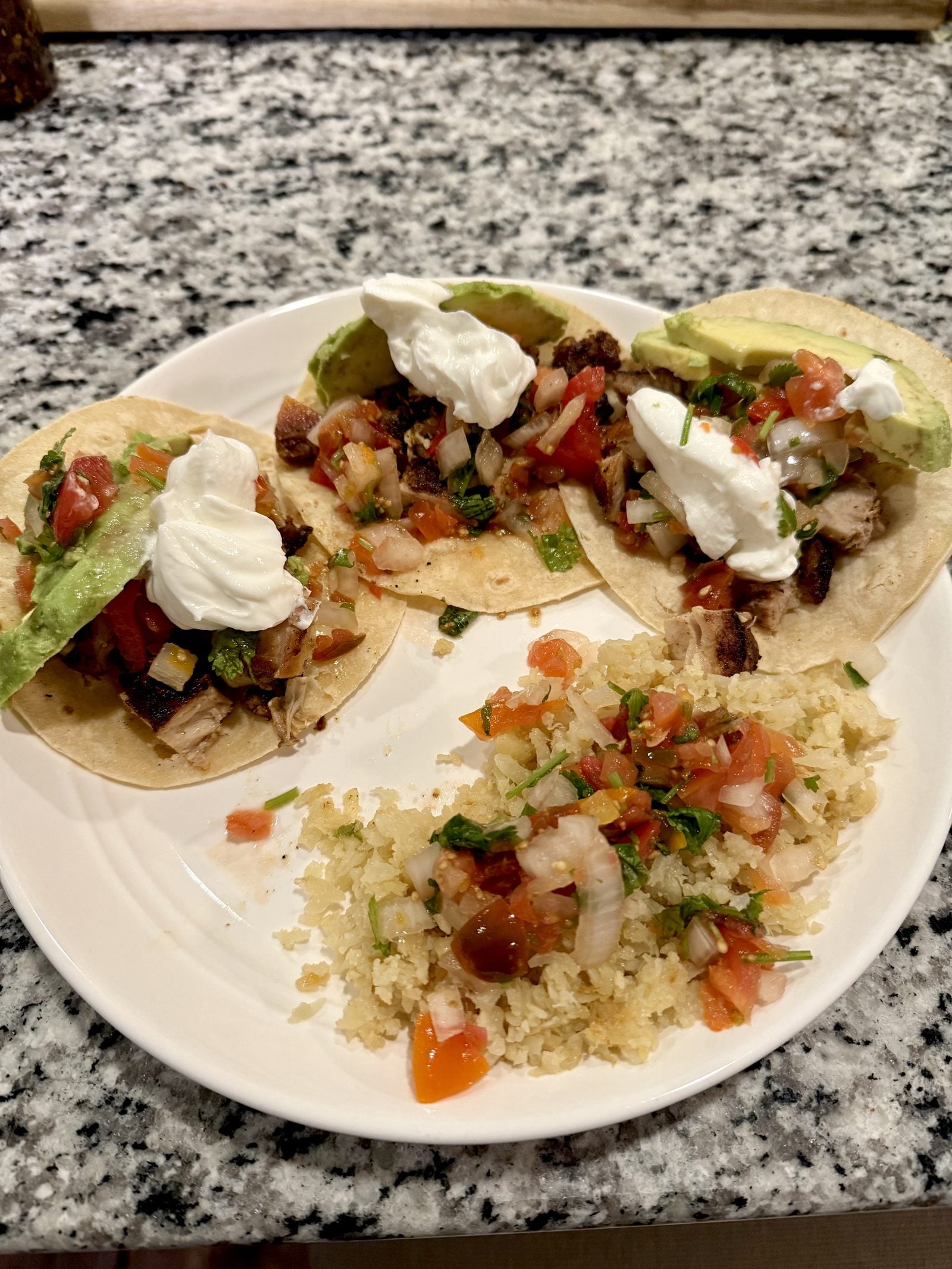 Quick Chicken Taco Filling