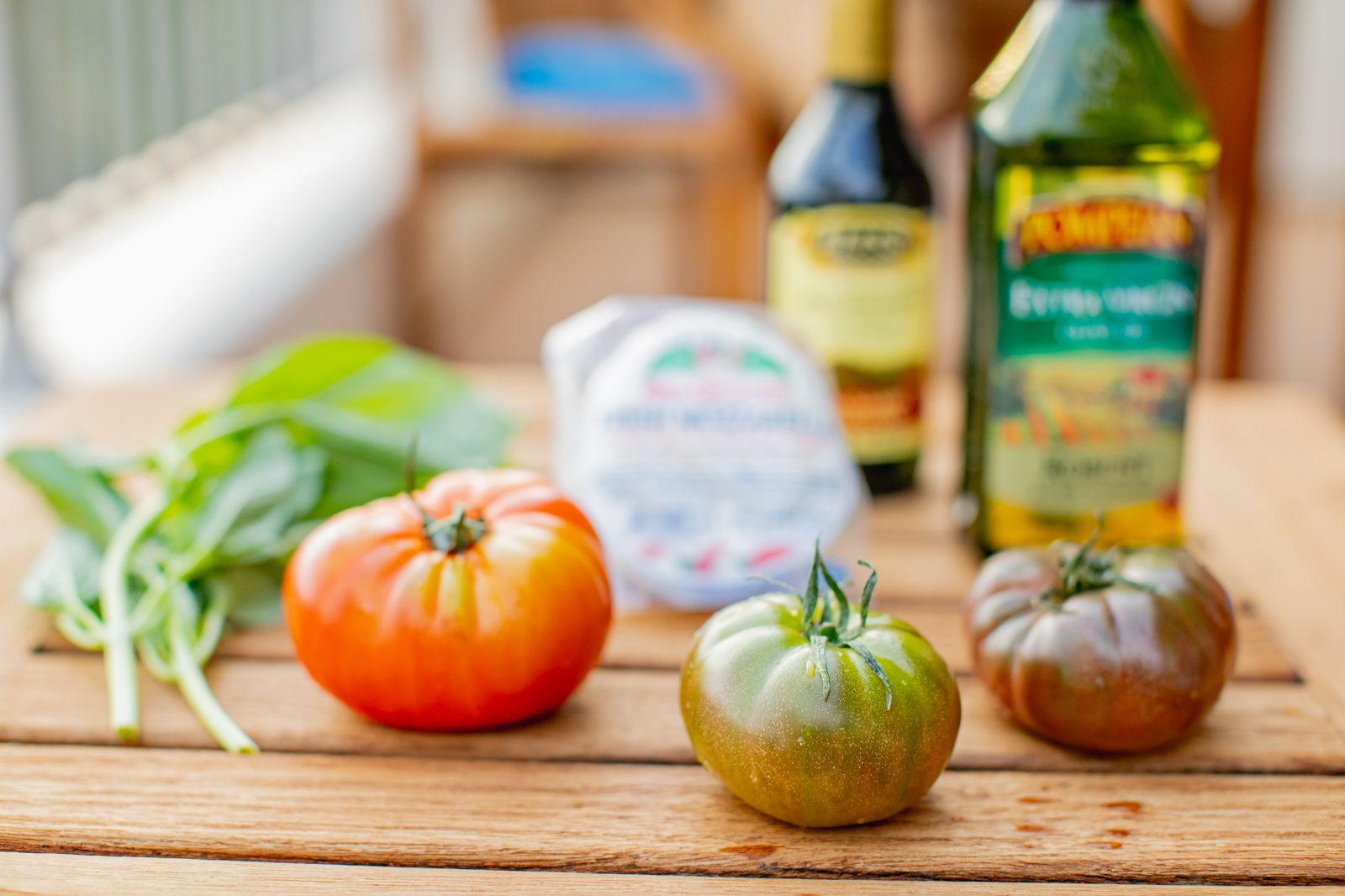 11) Tomato & Mozzarella Pasta Salad (With Real Olive Oil)