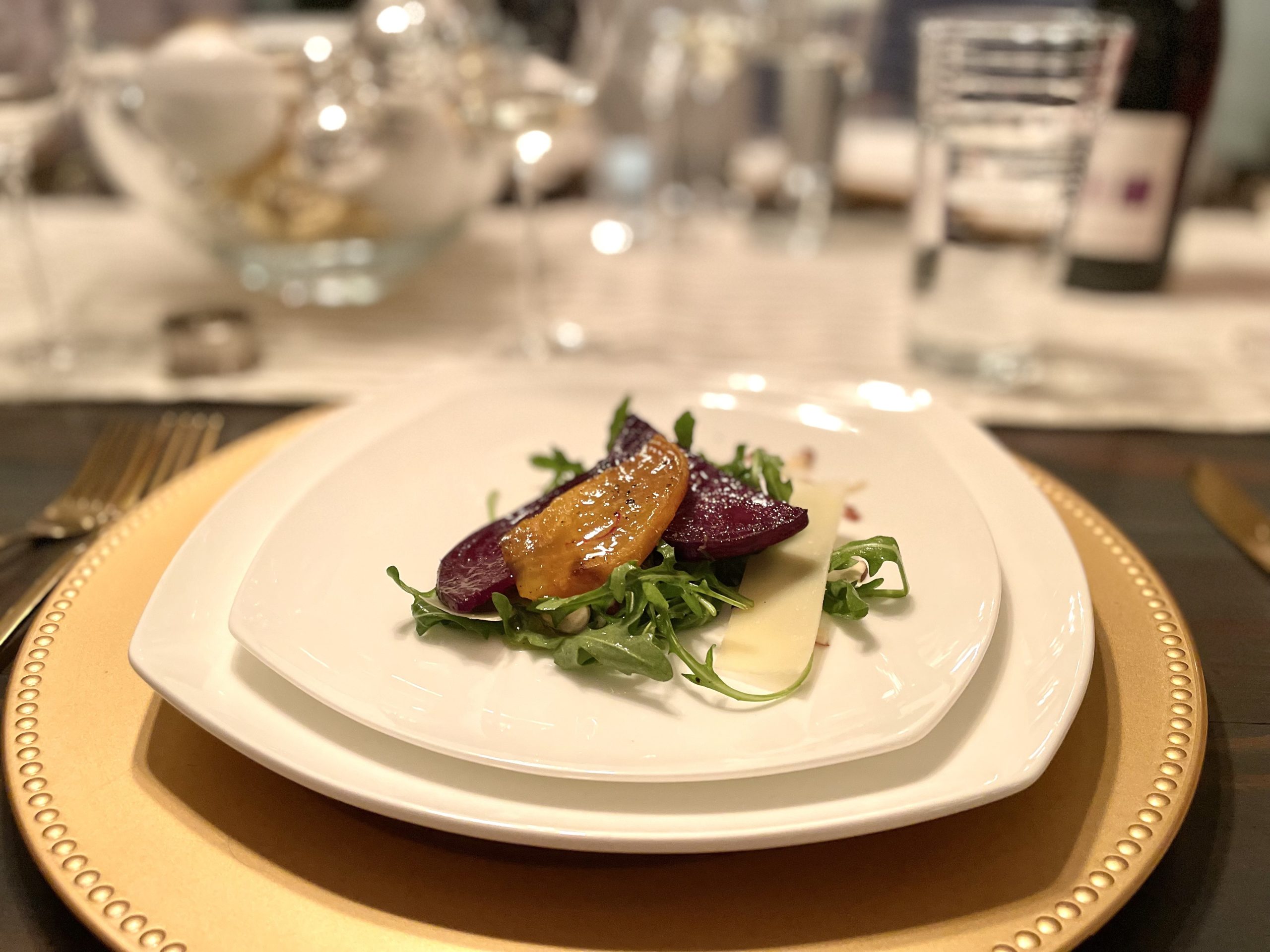 18) Prosciutto, Melon & Arugula Salad