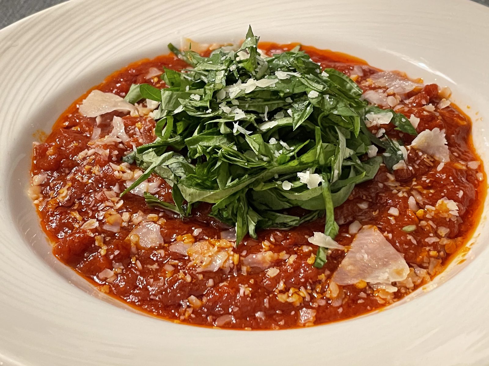 8) One-Pot Tomato Basil Tortellini Soup