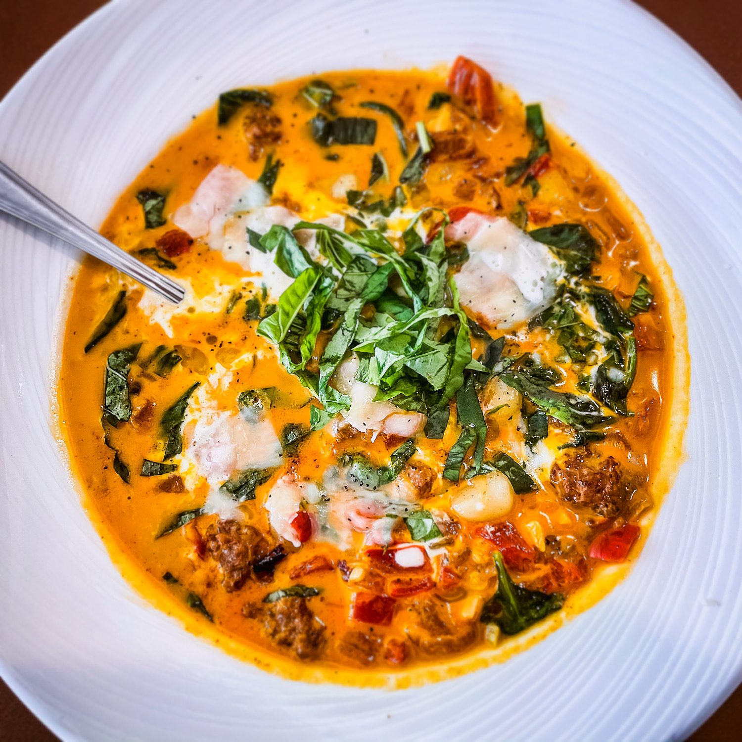 13) Sausage & Lentil Soup (The “I Need a Reset” Bowl)