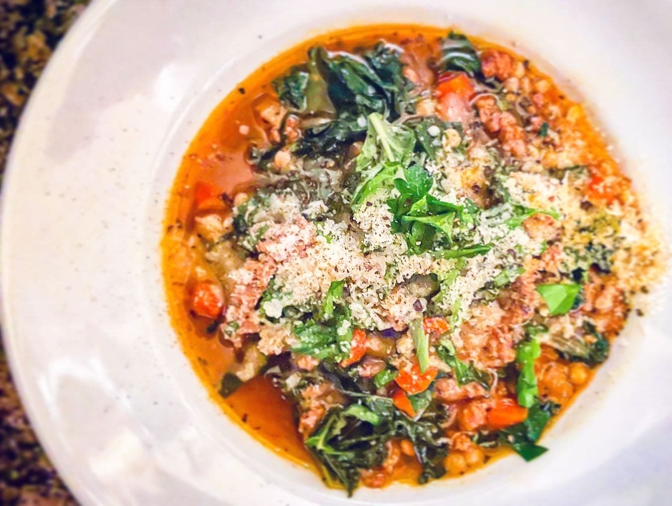 One-Pot Sausage & White Bean Stew
