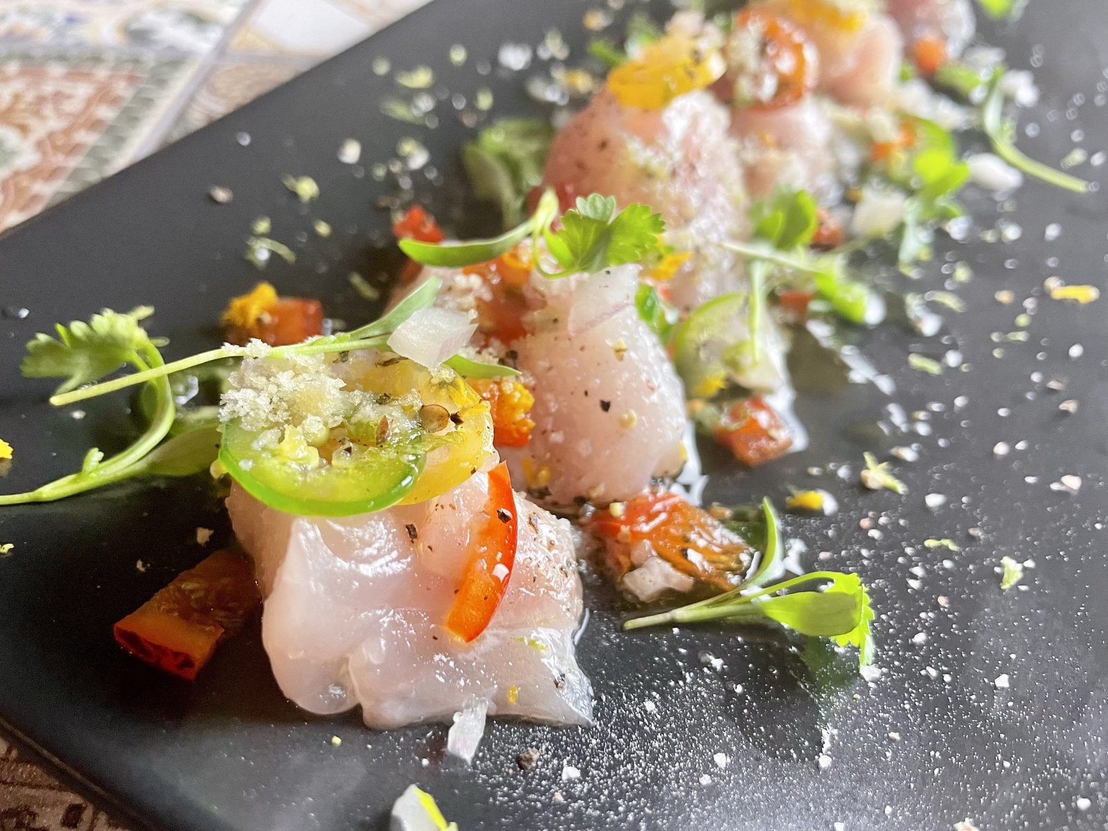 39) Butter-Basted White Fish with Capers