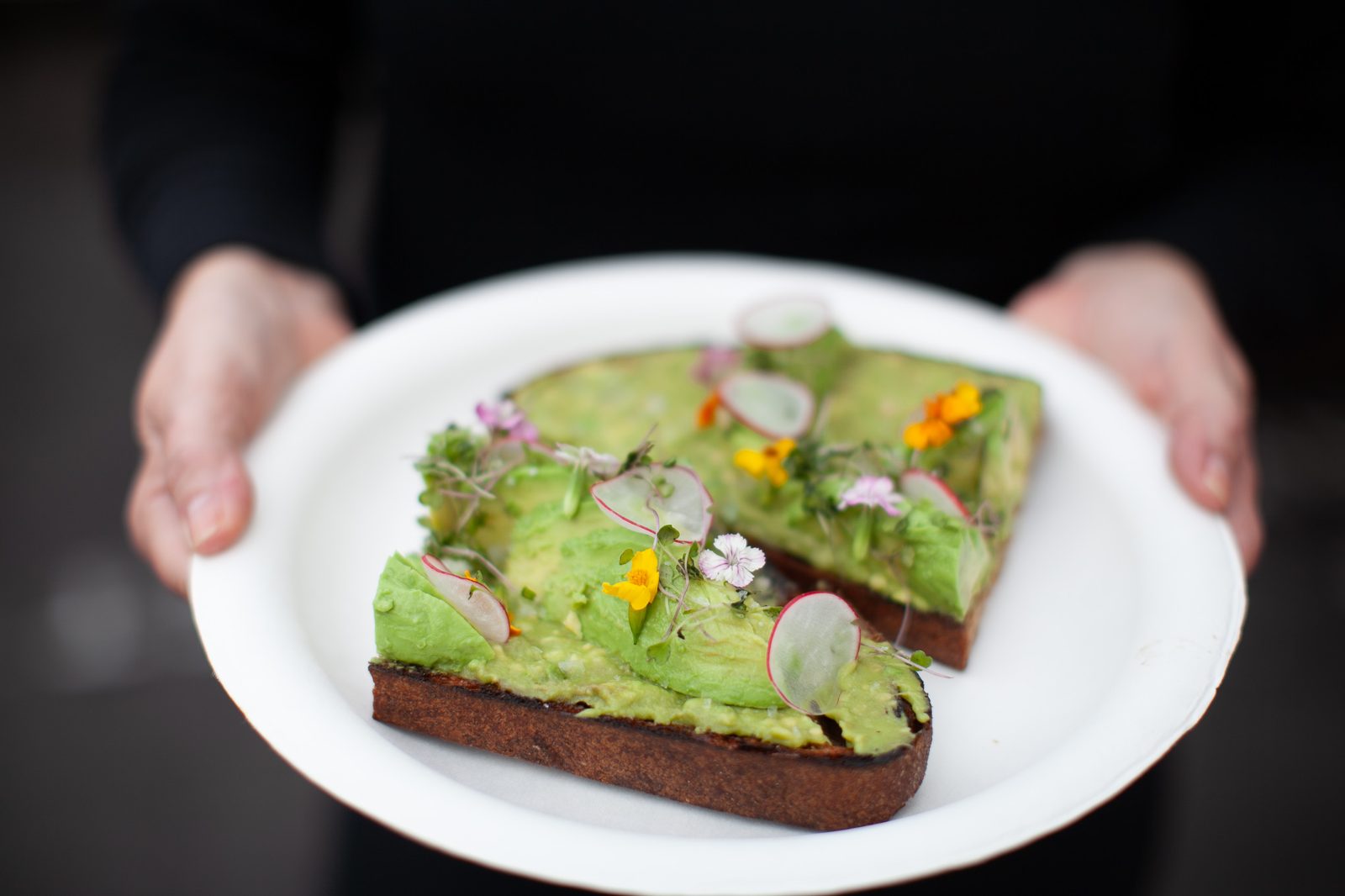 Avocado Toast with Peas & Mint
