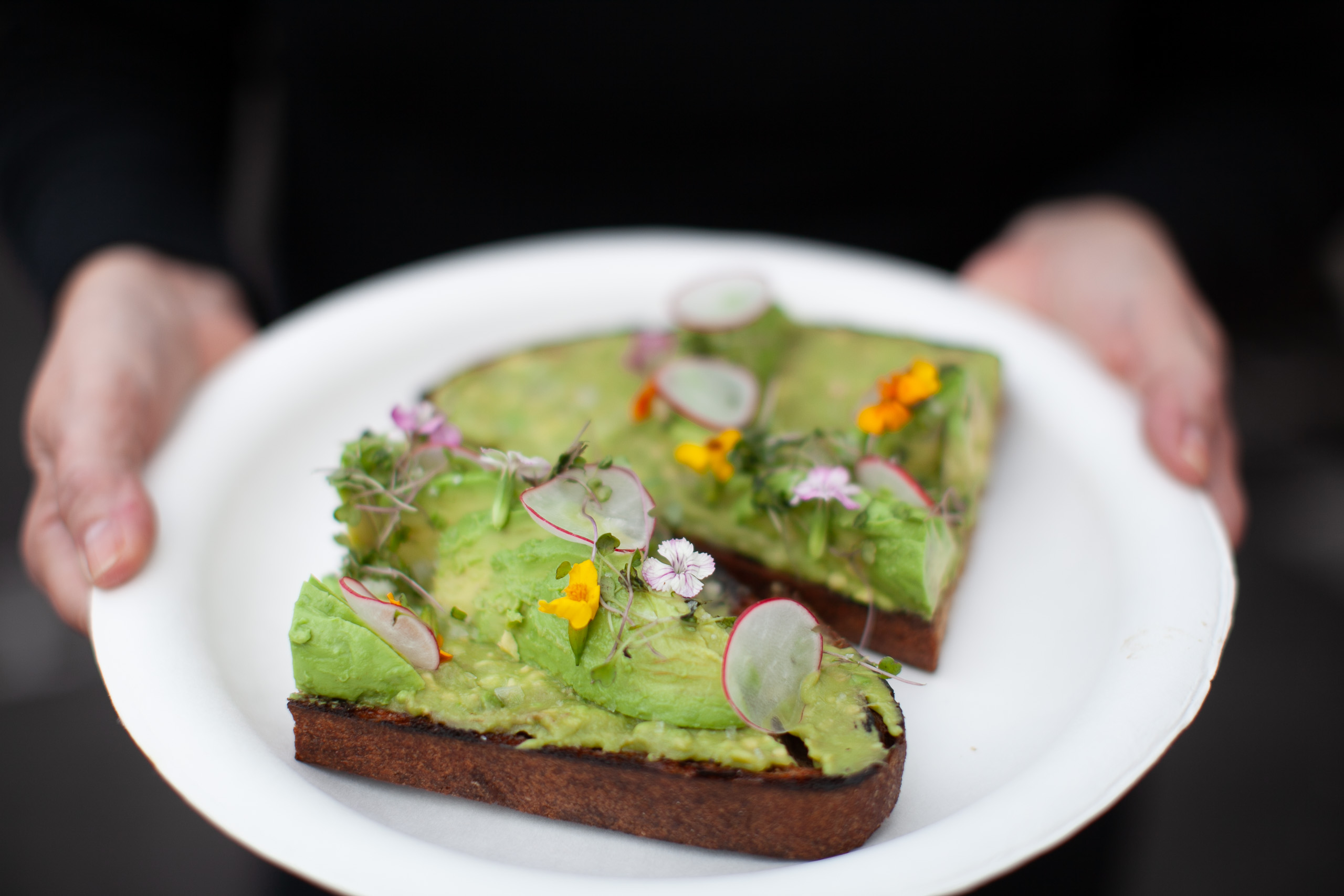 Avocado Toast with Lemon and Chili Flakes