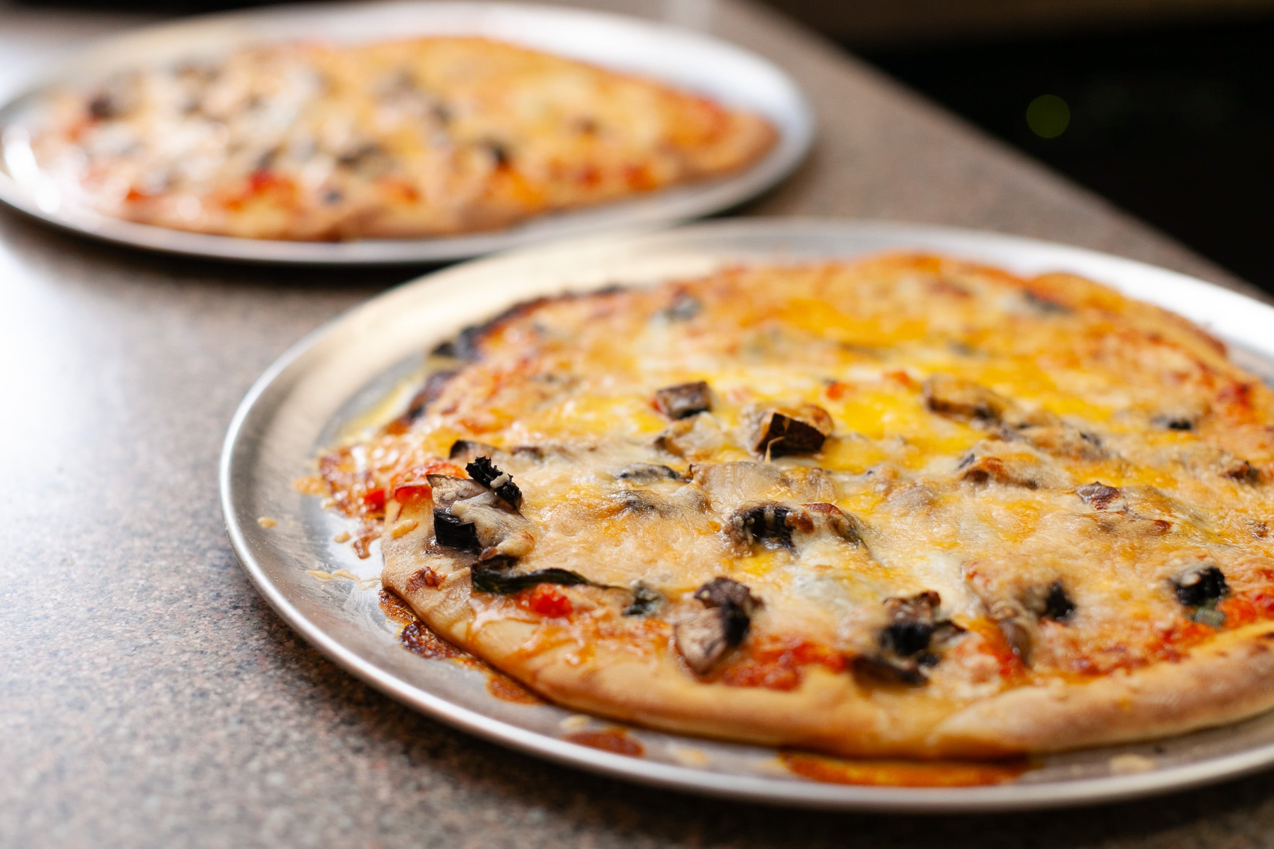 Mini Personal Pizzas on Naan