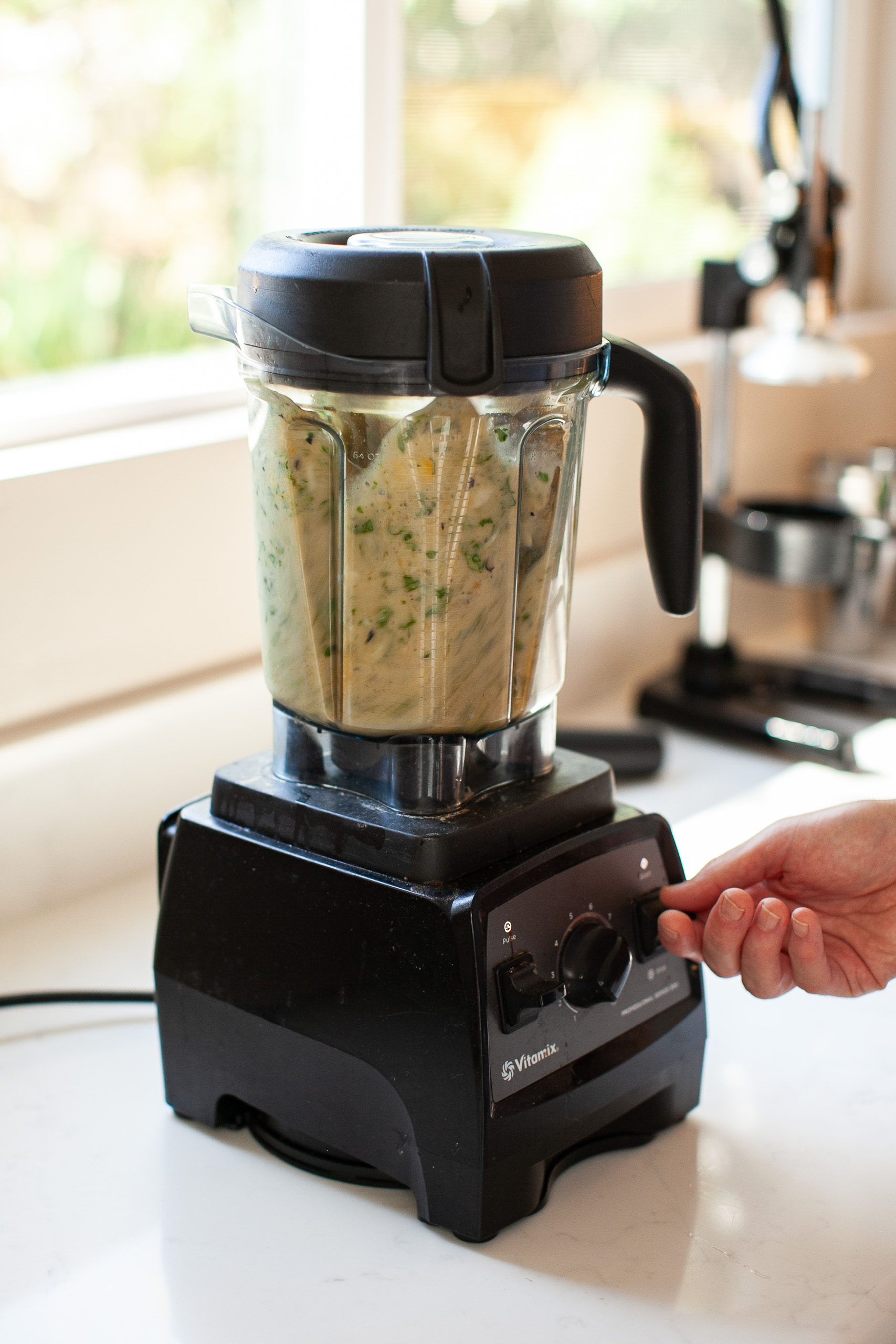 Smoothie (Spinach, Banana, and Yogurt)