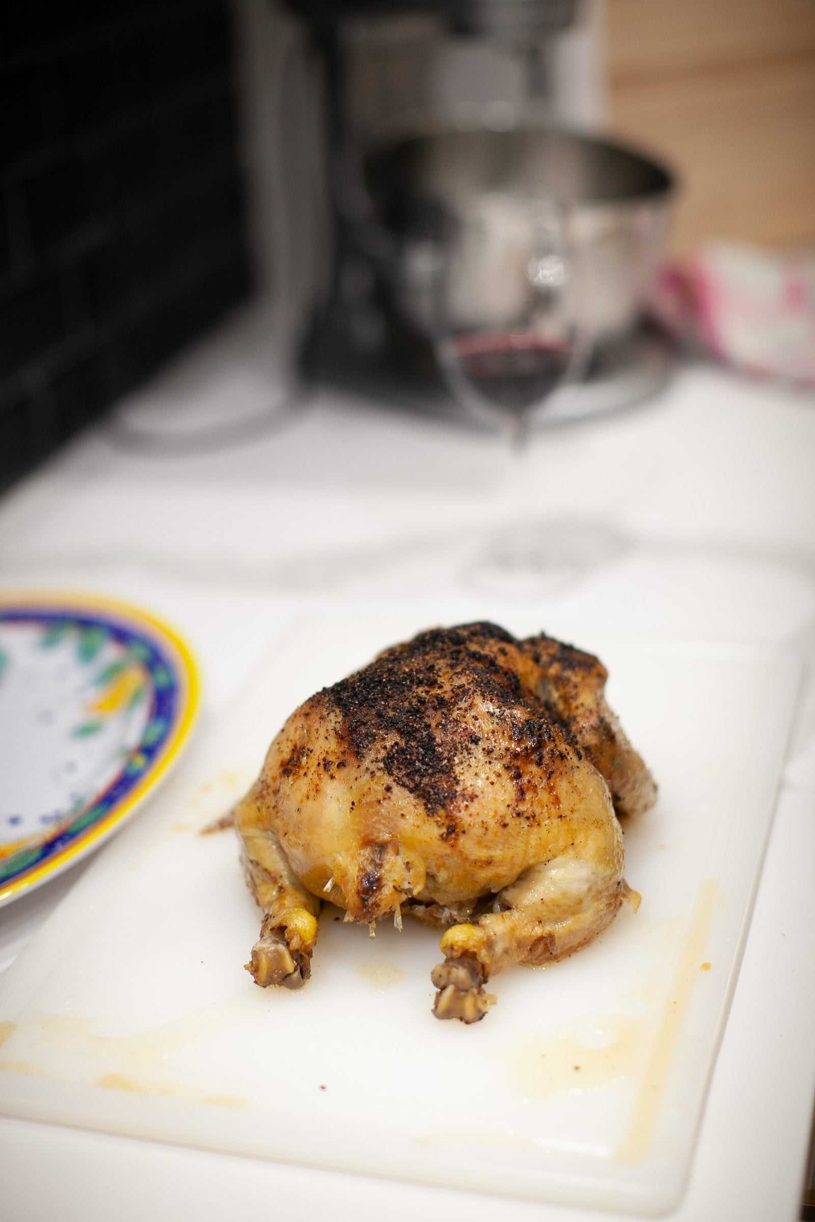 Roasted Chicken with Lemons and Olives