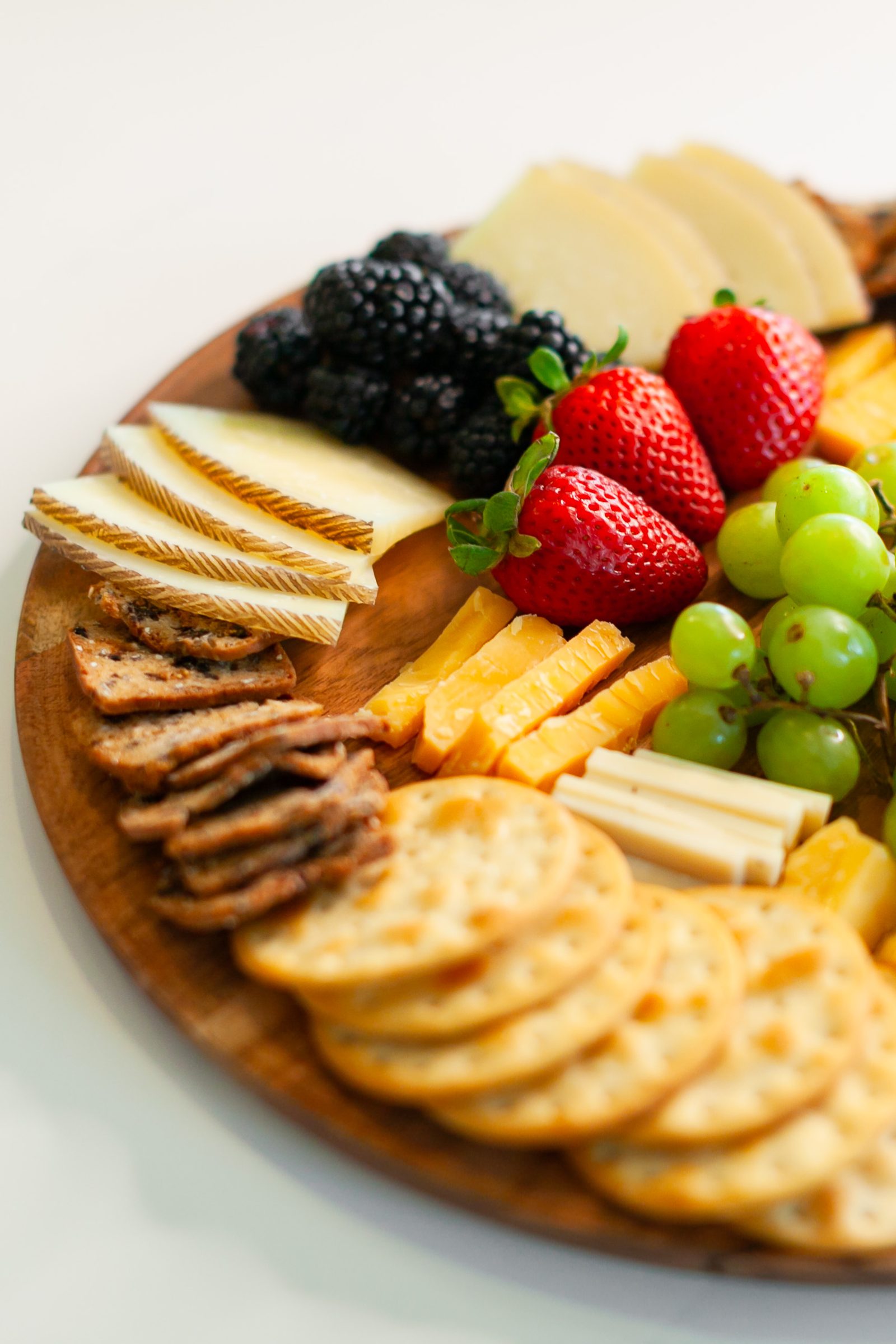 Fruit & Nut Plate with Hard-Boiled Eggs