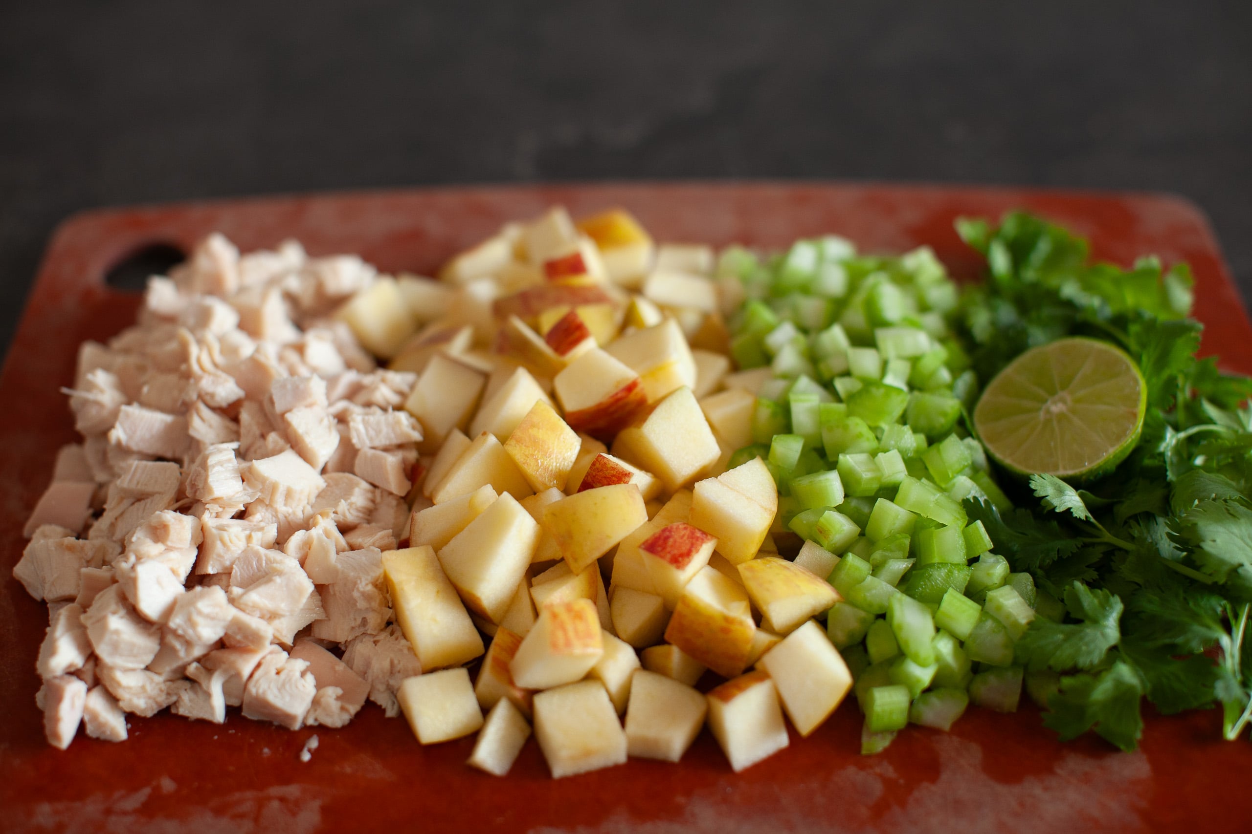 Chicken Salad with Grapes & Celery