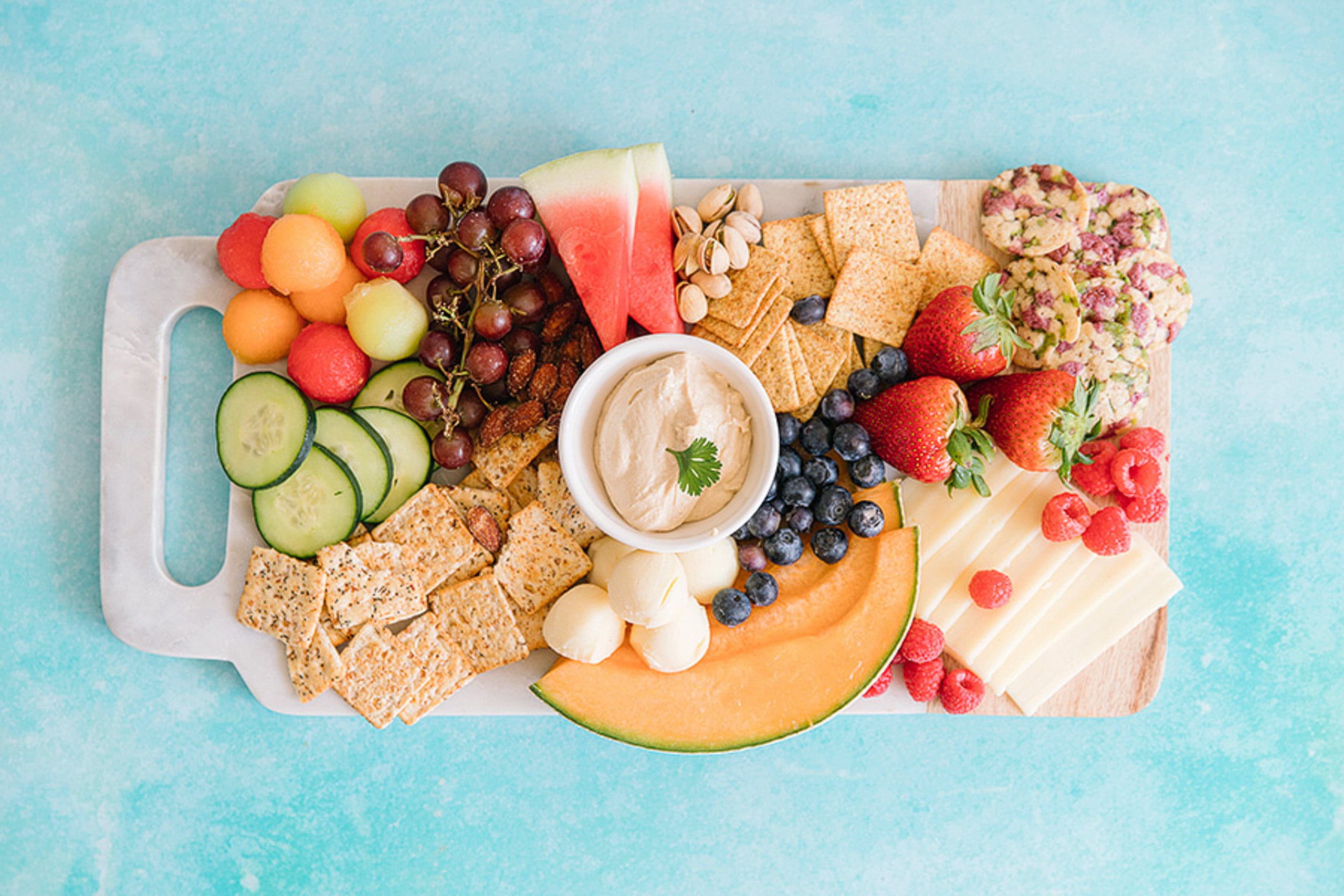 6) Fruit & Cheese Board “Bites”