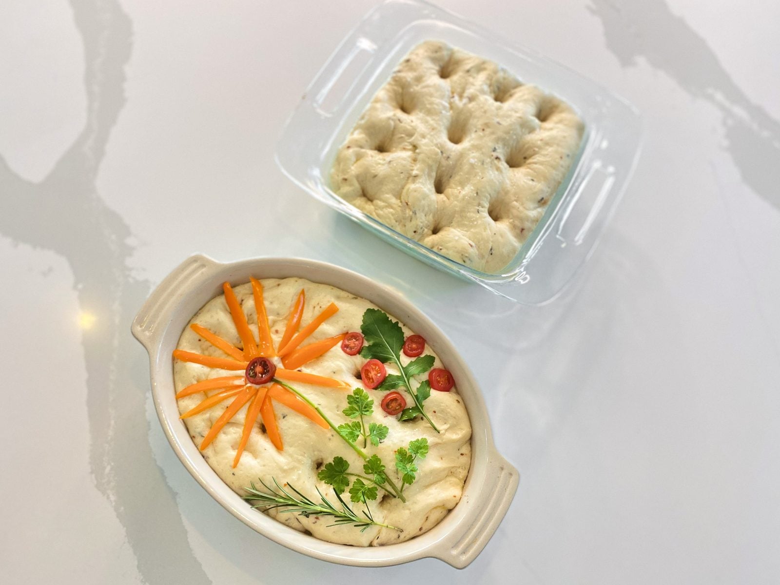 23) Hummus Platter with Pita and Crunchy Veg