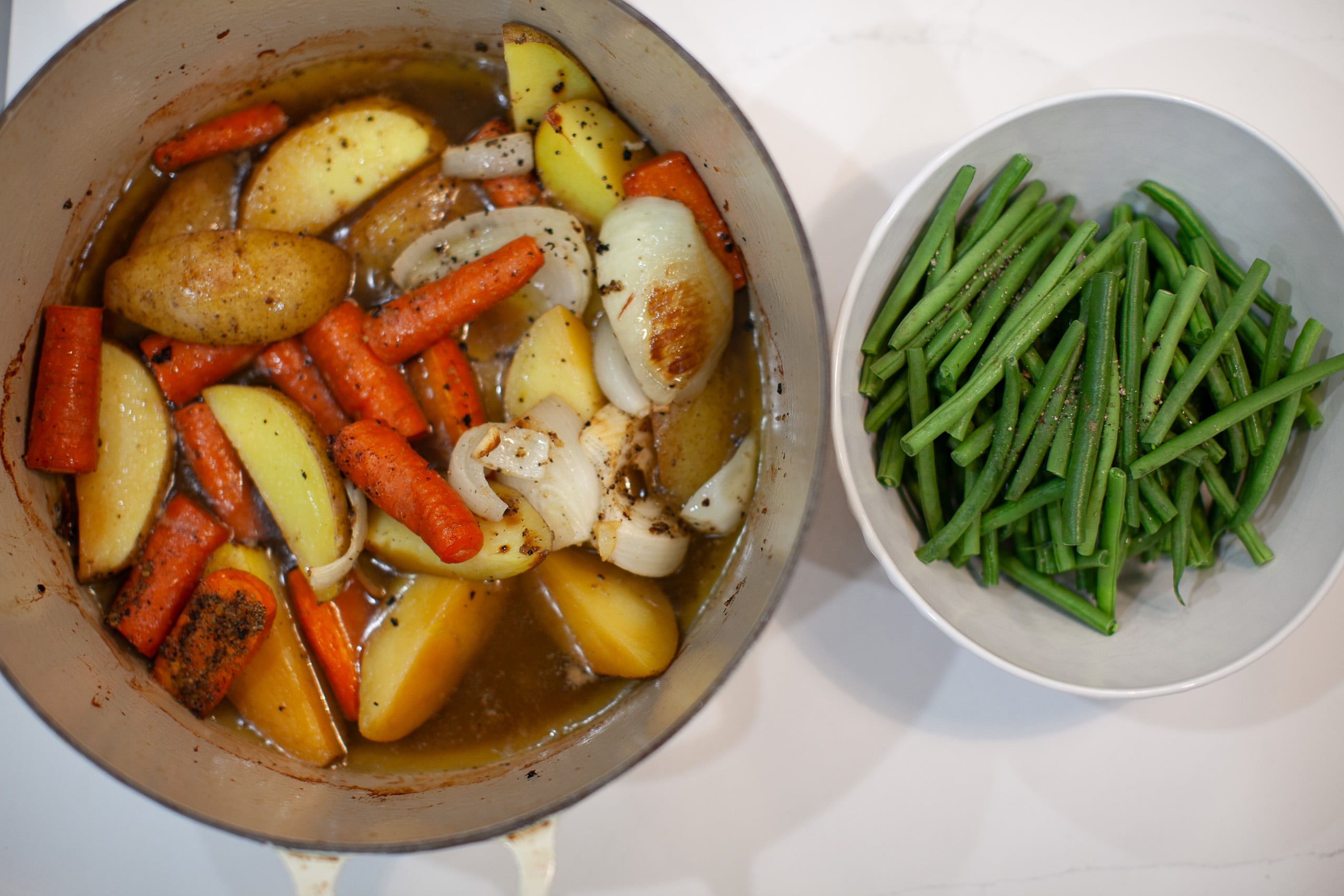 One-Pan Lemon Dill Chicken with Green Beans