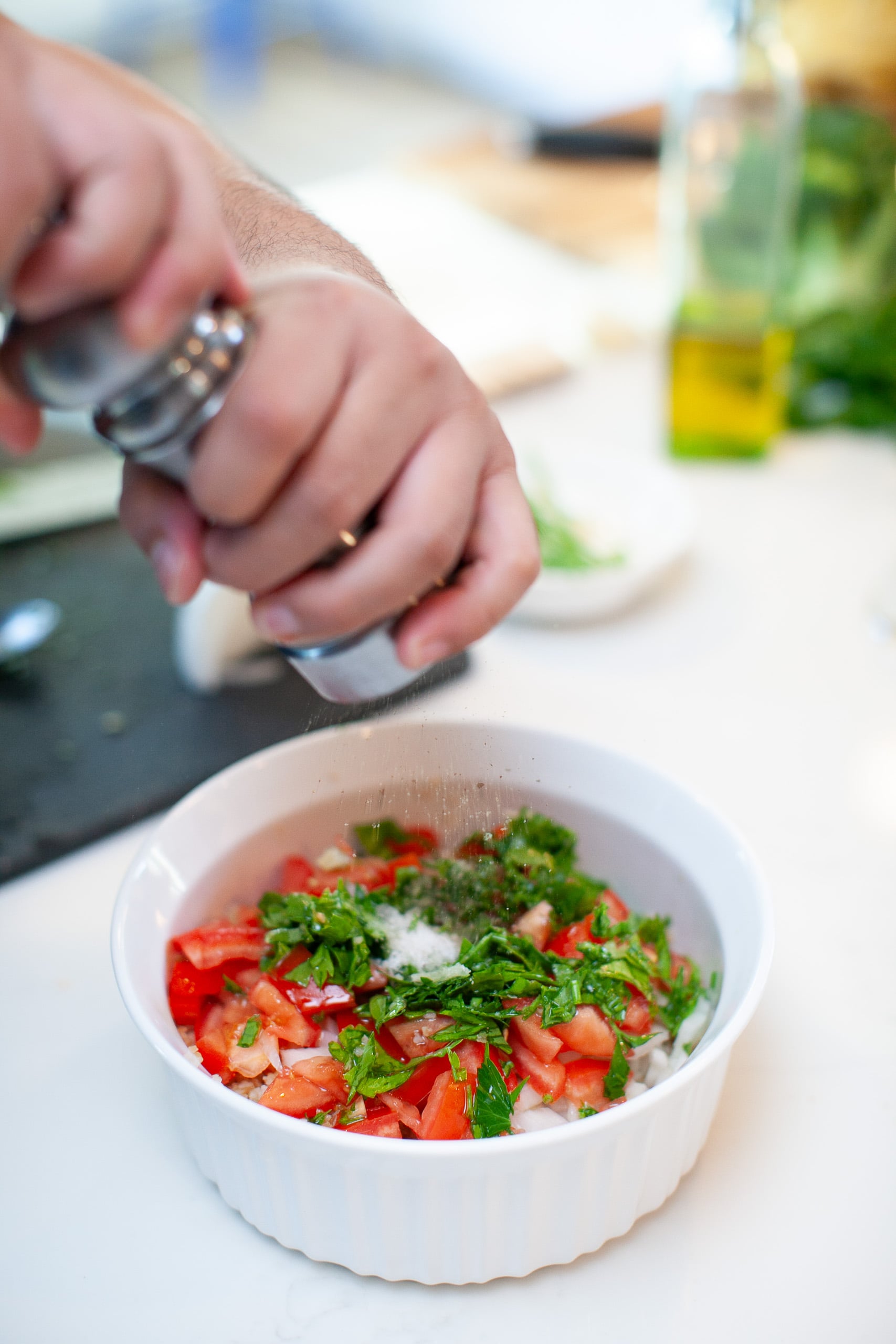 Brown Rice Tabbouleh