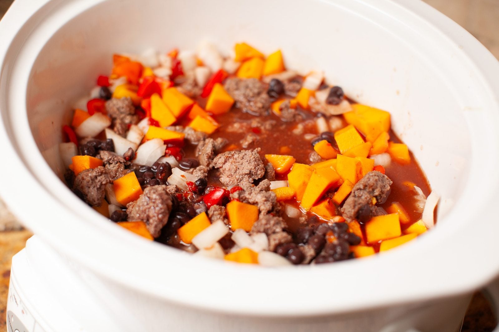 9) Slow-Cooker Beef Chili