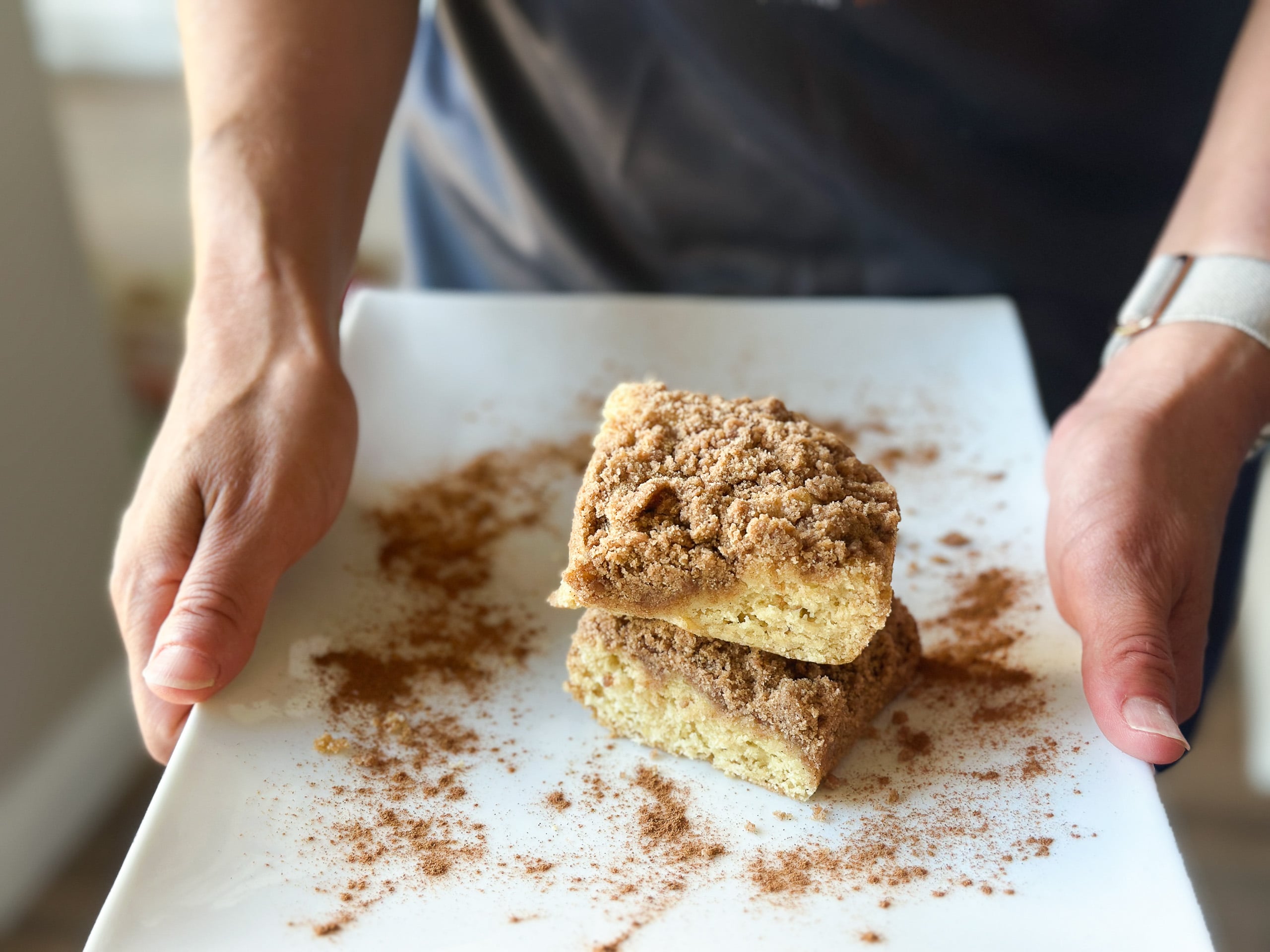 Cinnamon Streusel Coffee Cake With More Topping Than Anyone Expects